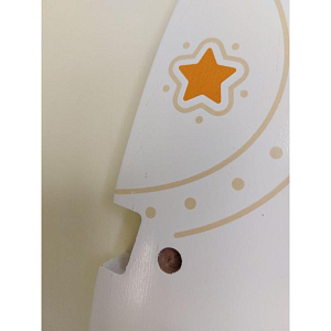 Качалка Bloomingville MINI "Лошадка Ruddy", белая (уцененный)